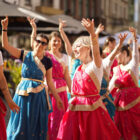 Harinam in Minden ISKCON Deutschland