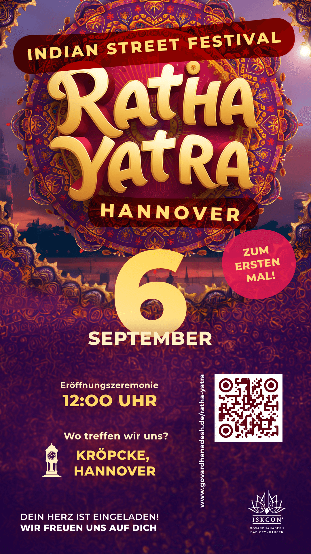 Ratha Yatra 06.09.2025 in Hannover - Festival Hannover