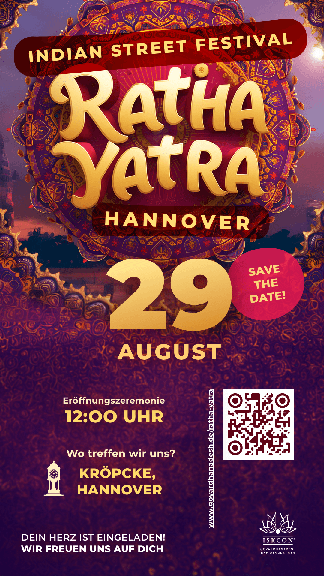 Ratha Yatra 2026 in Hannover